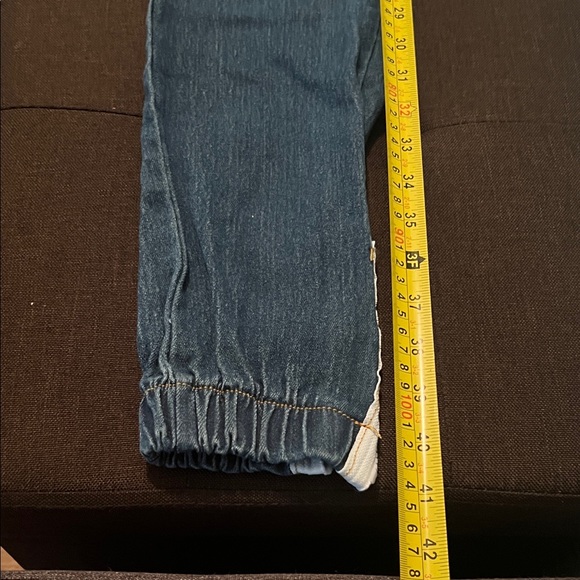 #023** Women Blue Jogger Zipper UP Pant - Picture 5 of 6